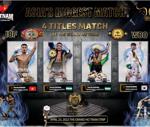 Đinh Hồng Quân vs Delmar Pellio: Tham vọng đưa chiếc đai IBF đầu tiên về Việt Nam