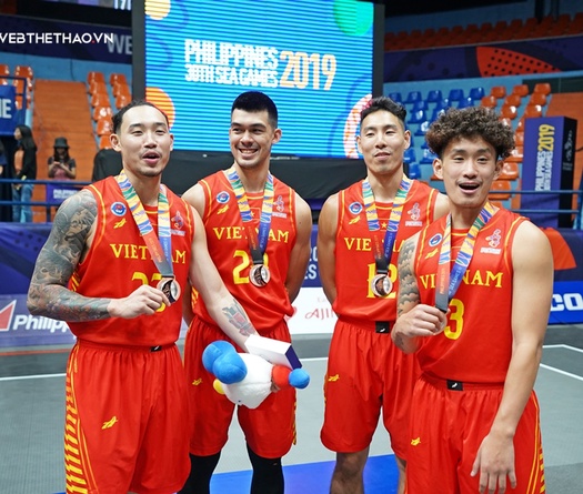 Danh sách đội tuyển bóng rổ nam 3x3 Việt Nam dự SEA Games 31: Giữ nguyên đội hình 2019