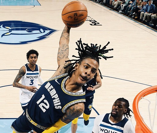 Ja Morant khiến CĐV kinh ngạc với highlights khủng, Grizzlies vươn lên dẫn trước 3-2