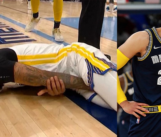 Hậu vệ chuyên thủ của Golden State Warriors gãy xương sau pha phạm lỗi thô bạo