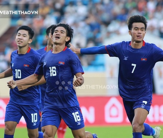 Kết quả U23 Lào 1-4 U23 Campuchia: Thắng lợi khó tin