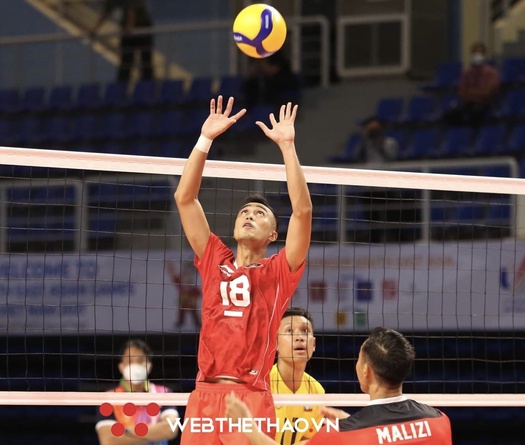 ĐKVĐ bóng chuyền nam Indonesia thị uy sức mạnh trước Myanmar