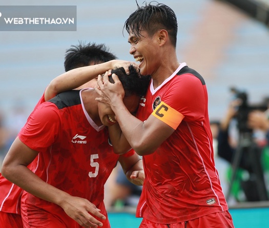 Kết quả U23 Philippines 0-4 U23 Indonesia: Thị uy sức mạnh