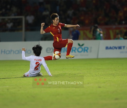 Kết quả nữ Việt Nam 1-0 Myanmar: Huỳnh Như đưa Việt Nam vào chung kết