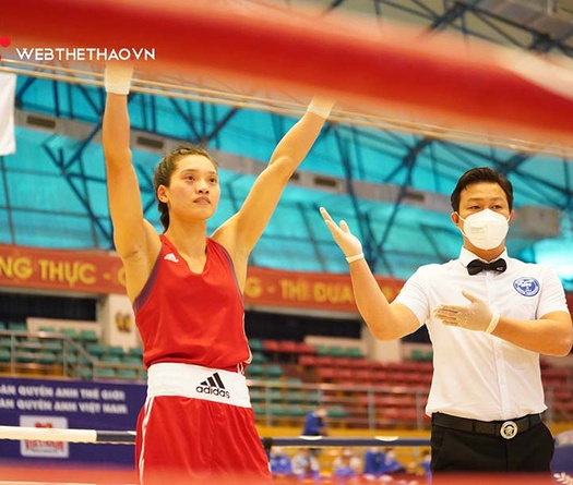 Boxing SEA Games 31: Nguyễn Thị Tâm thắng KO sau 20 giây, Trần Thị Linh đánh bại HCĐ Olympic Tokyo