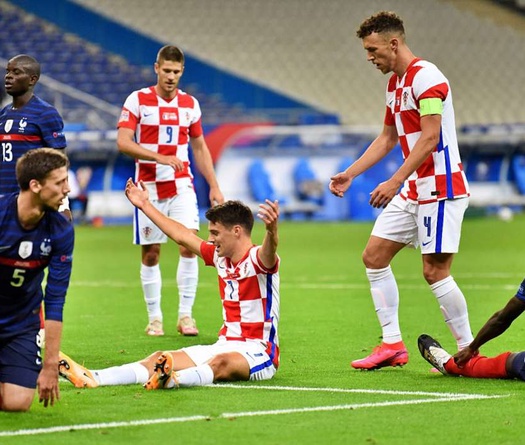 Kết quả Croatia 1-1 Pháp: Bất phân thắng bại