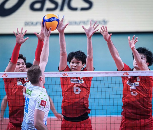 Đội trưởng lên tiếng đúng lúc, bóng chuyền Nhật Bản nhọc nhằn vượt Slovenia
