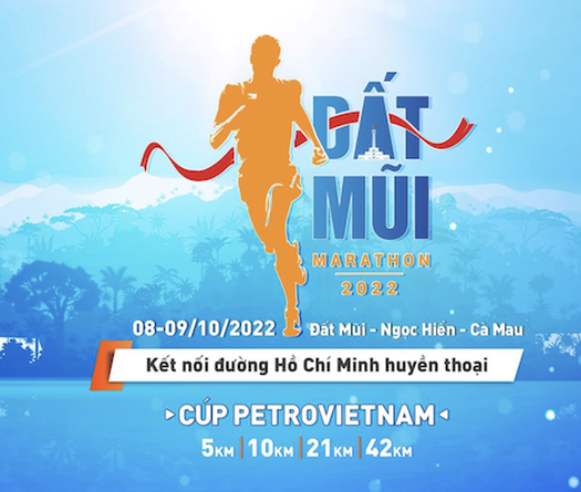 Ra mắt giải chạy đầu tiên ở cực Nam Tổ quốc: Đất Mũi Marathon Cà Mau 2022