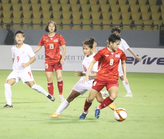 Kết quả nữ Thái Lan 2-0 nữ Myanmar: Nhẹ nhàng vào chung kết