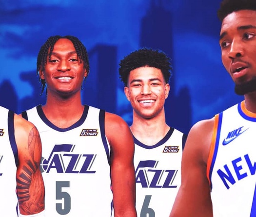 New York Knicks "chạy mất dép" trước mức giá siêu to khổng lồ của Donovan Mitchell