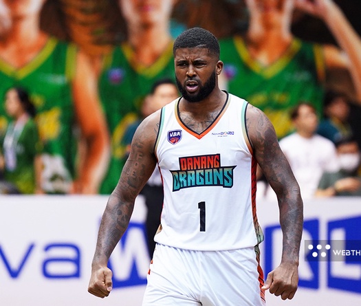 Ngoại binh Dominique Grant: “Tôi đang nghỉ mát thì Danang Dragons trao cơ hội thi đấu VBA"