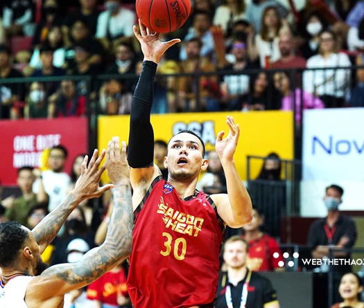 Tim Waale giật mũ MVP trong trận thắng thứ 6 liên tiếp của Saigon Heat