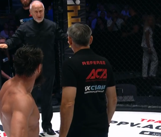 Trận đấu MMA bị chủ tịch dừng giữa chừng vì võ sĩ "quá tiêu cực" 