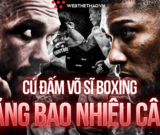 Anthony Joshua - Oleksandr Usyk 2: Cú đấm của võ sỹ Boxing nặng bao nhiêu cân?