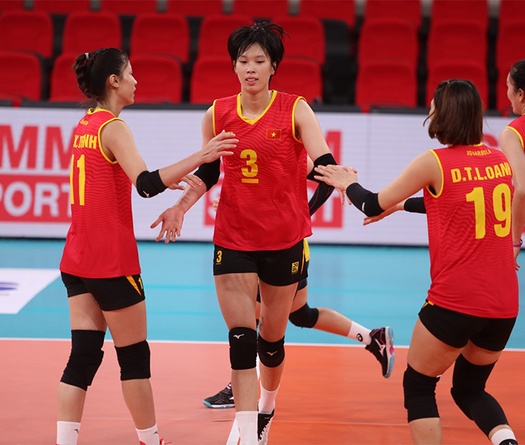 Trực tiếp bán kết bóng chuyền nữ AVC 2022: Việt Nam vs Nhật Bản