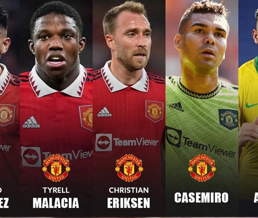 MU chiếm vị trí số 1 trong Top 10 CLB chi tiêu nhiều nhất hè 2022