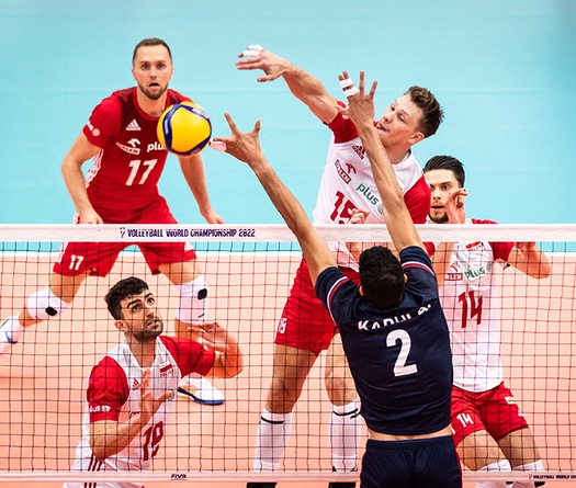 Ba Lan tái đấu Mỹ ở tứ kết FIVB World Championship 2022
