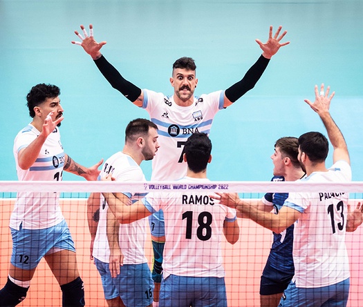 Nhẹ nhàng thắng Serbia, Argentina hẹn gặp Brazil tại tứ kết FIVB World Championship 2022