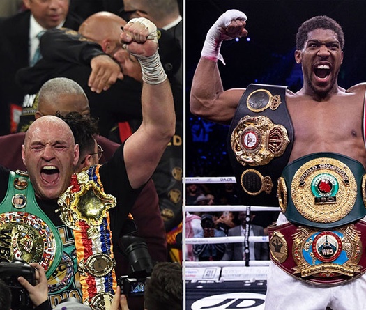 Tyson Fury bất ngờ thách đấu Anthony Joshua cho đai vô địch WBC