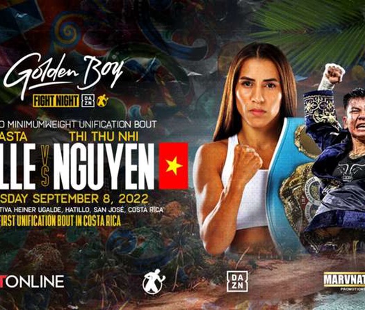 Nguyễn Thị Thu Nhi thất trận, mất đai WBO thế giới vào tay Yokasta Valle