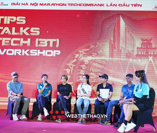 Nhà vô địch SEA Games Nguyễn Thị Oanh gây chú ý trước ngày đua Techcombank Marathon 2022