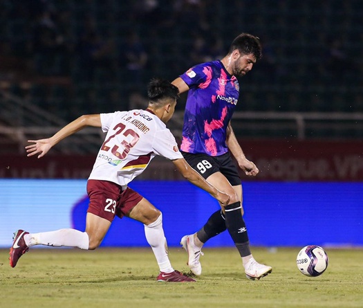 Sài Gòn thắng kịch tính, đẩy TP. HCM xuống đáy bảng V.League 2022