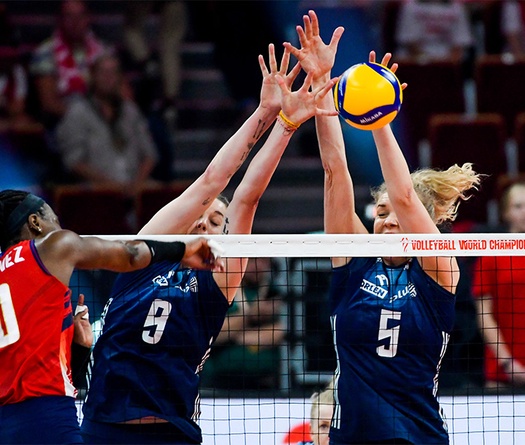 Top 5 VĐV chiều cao khủng nhất giải bóng chuyền nữ vô địch thế giới 2022