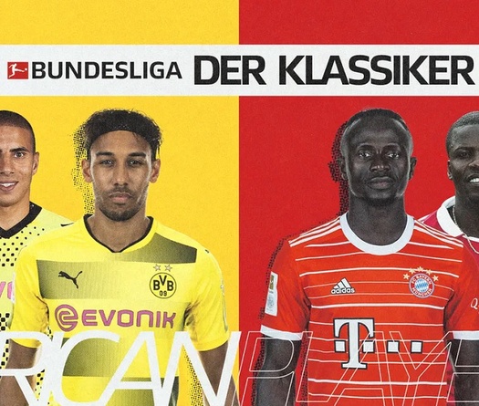 Top 5 cầu thủ châu Phi ở trận Siêu kinh điển Dortmund vs Bayern