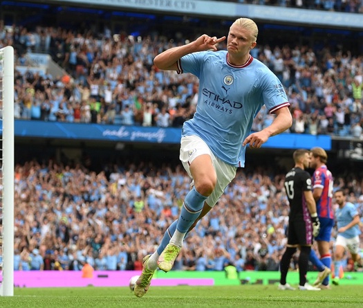 Chiếc giày vàng châu Âu: Haaland “chấp” đối thủ 5 bàn thắng