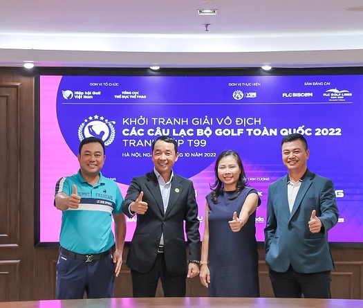 Khởi tranh giải Golf các CLB toàn quốc 2022