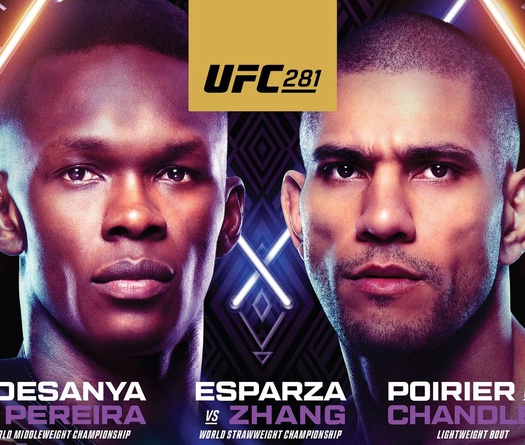 Lịch thi đấu UFC 281: Adesanya vs Pereira, Esparza vs Zhang