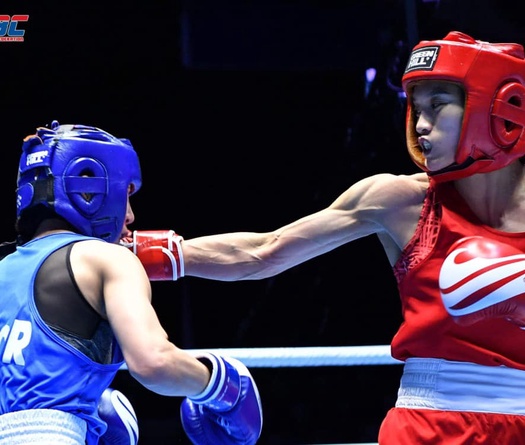 Nguyễn Thị Tâm đả bại võ sĩ Hàn Quốc, tiến vào chung kết Vô địch Boxing Châu Á 2022