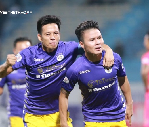 Văn Quyết nói điều đặc biệt về Quang Hải trong ngày Hà Nội đăng quang V.League 2022