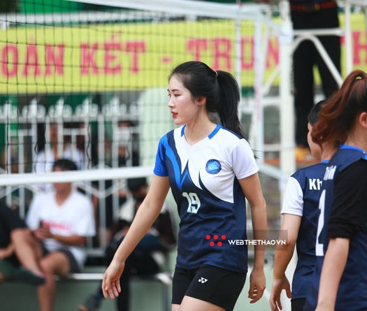 Những bóng hồng tại giải bóng chuyền sinh viên Hà Nội 2022
