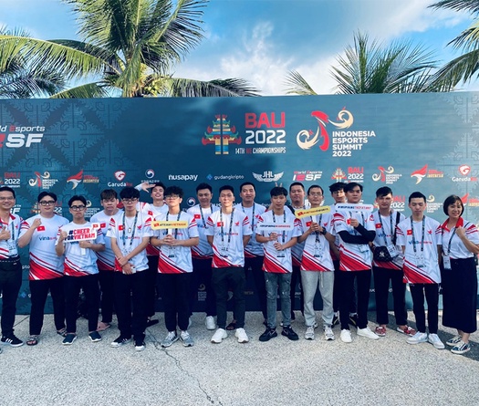 Đội tuyển Esports Việt Nam kết thúc hành trình tại IESF WEC 2022