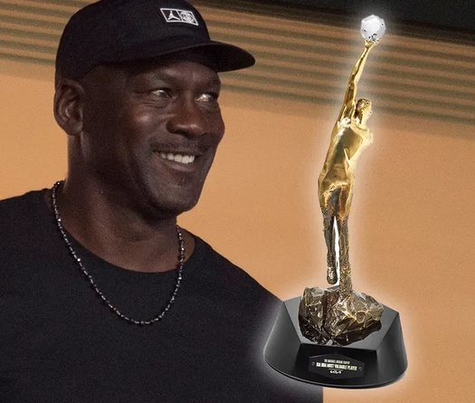 NBA trình làng cúp MVP mới toanh, đặt tên theo huyền thoại Michael Jordan