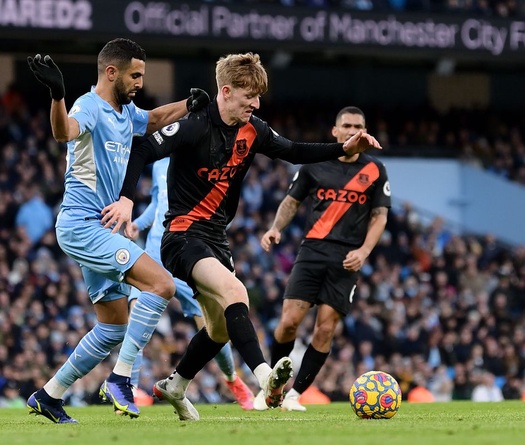 Tỷ lệ kèo trận Man City vs Everton, Ngoại hạng Anh, 22h ngày 31/12