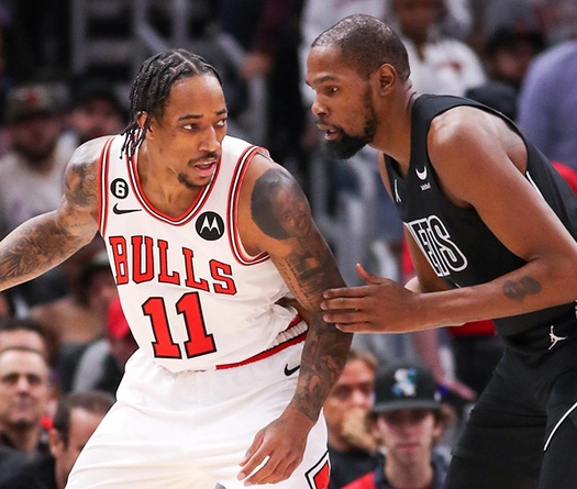 Mặc cho Durant ghi 44 điểm, Chicago Bulls vẫn bẻ gãy 12 trận bất bại của Brooklyn Nets