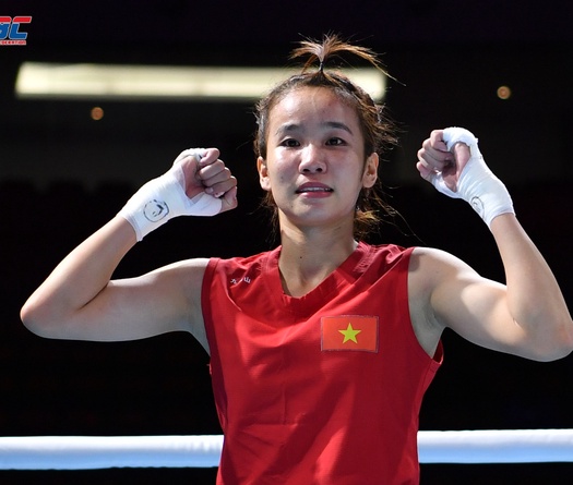 Nguyễn Thị Ngọc Trân khai xuân cho Boxing Việt Nam với tấm HCB U22 Châu Á