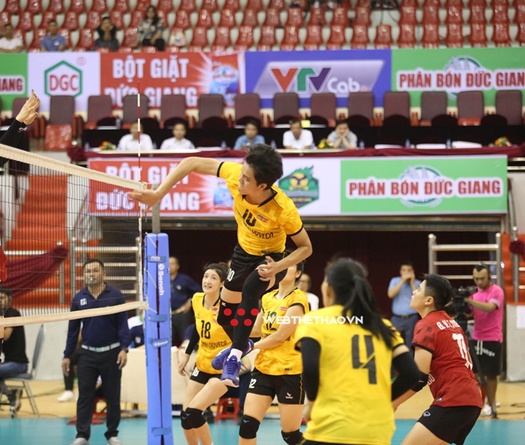 Danh sách 5 đội bóng nữ bảng A vòng I giải bóng chuyền VĐQG 2023