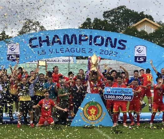 Đội vô địch hạng Nhất Quốc gia 2023 được thưởng 2 tỷ đồng