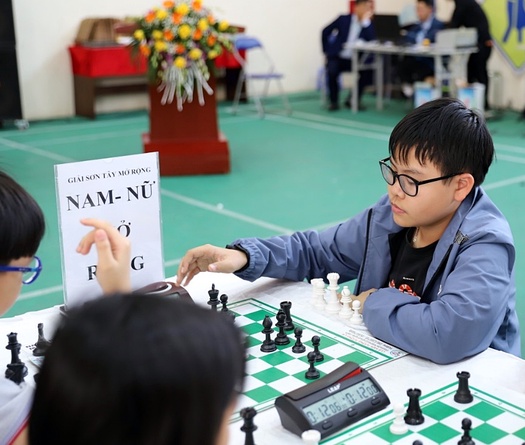 Kỳ thủ giành huy chương châu Á vô địch giải cờ vua Sơn Tây mở rộng
