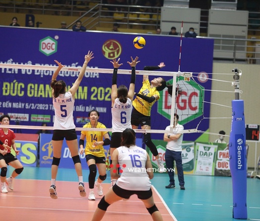 Xác định 4 đội bóng đầu tiên tham dự giải bóng chuyền Cúp Hùng Vương 2023