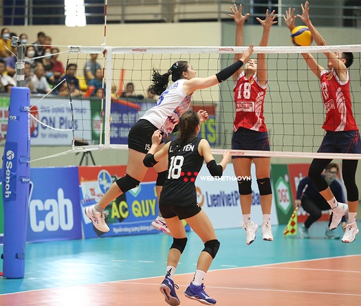Nhẹ nhàng đánh bại chủ nhà, Than Quảng Ninh kết thúc vòng I giải bóng chuyền VĐQG với vị trí nhì bảng