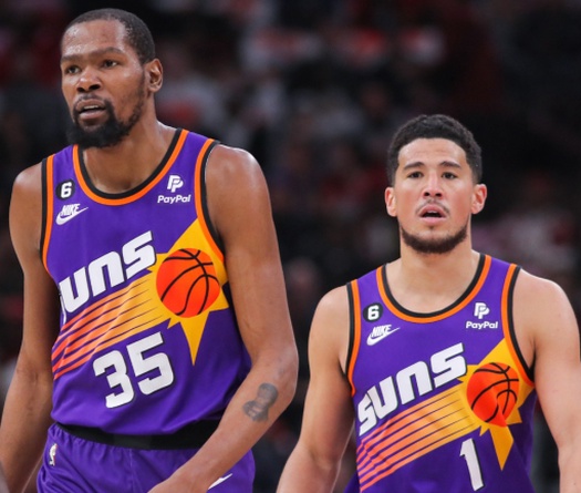 Kevin Durant - Devin Booker: Cặp song sát vô cùng nguy hiểm của Phoenix Suns