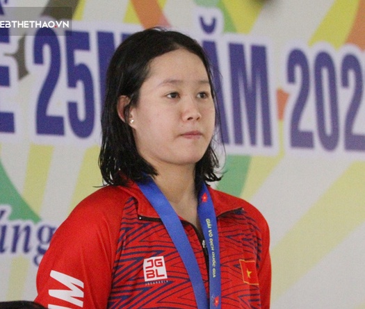 Kỷ lục của Ánh Viên chưa bị phá ở giải bơi VĐQG bể 25m 2023