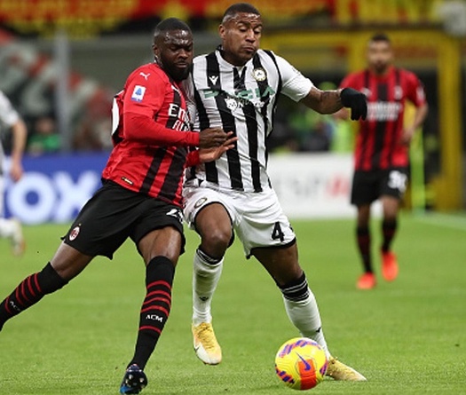 Nhận định Udinese vs AC Milan: Chấp nhận chia điểm