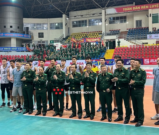 Biên Phòng được tiếp "doping" trước trận chung kết Cúp Hùng Vương