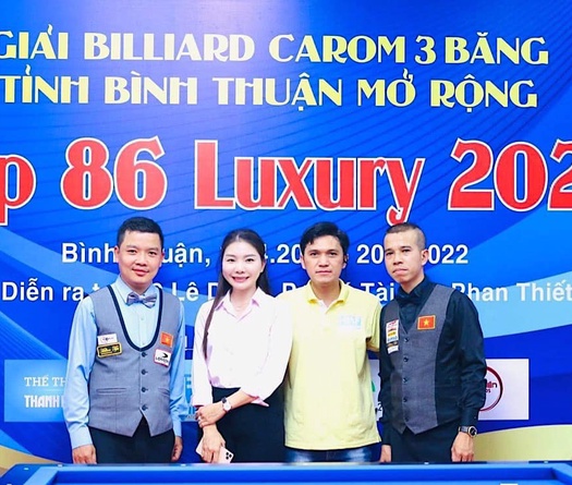 Cúp 86 Billiards Luxury 2023 trở lại với giá trị giải thưởng tăng gấp đôi