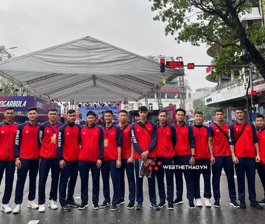 14 VĐV đội tuyển bóng chuyền nam có tên trong danh sách Đoàn Thể thao Việt Nam